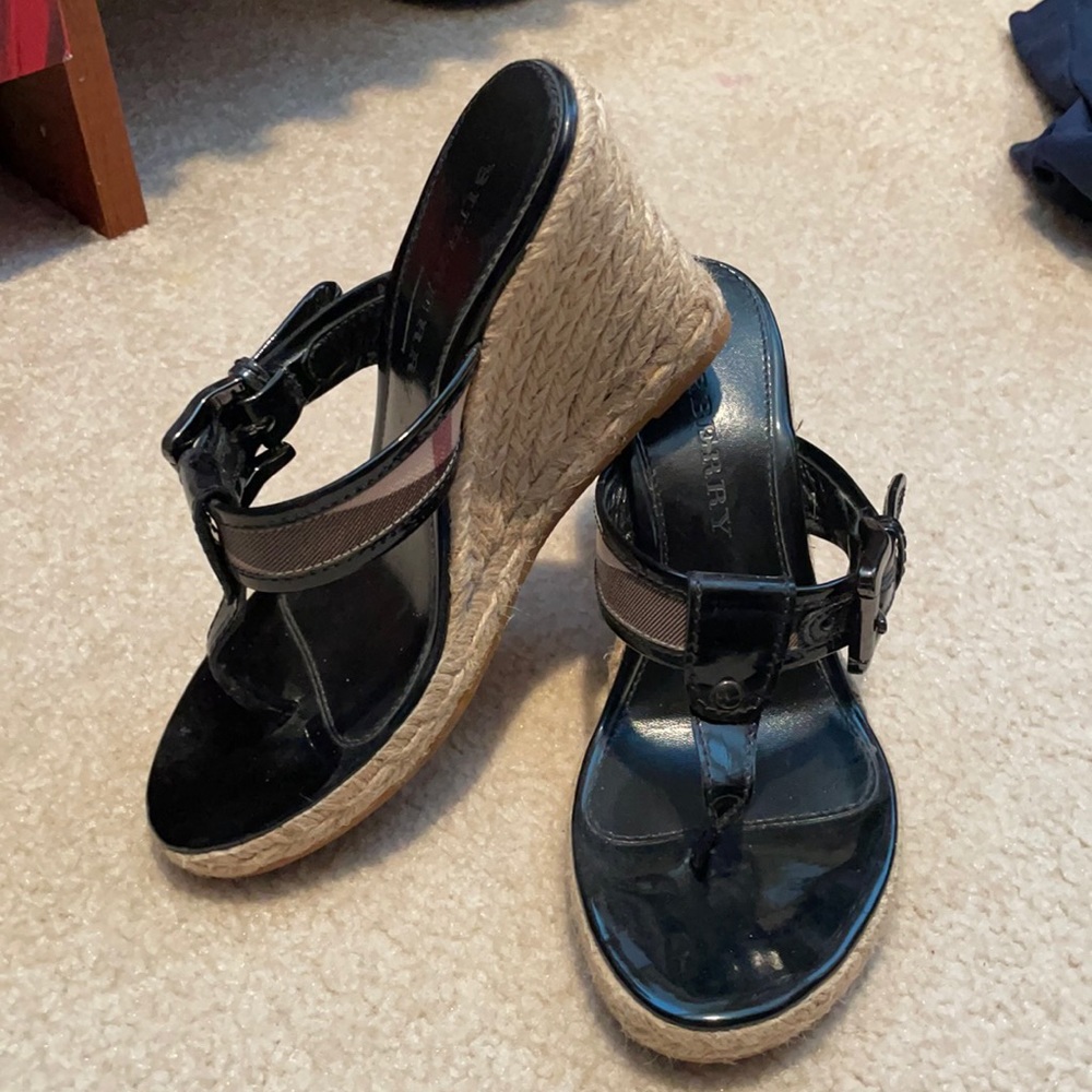 Burberry wedges